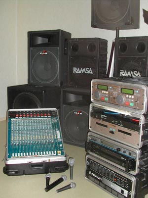 Photo : Sono Allen & Heath Crown C Audio DAS