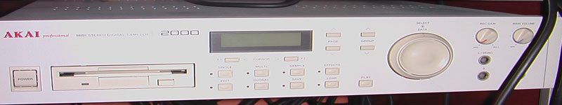Photo annonce Sampler s2000 Akai