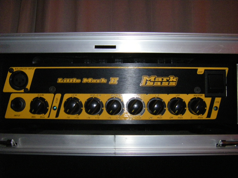 Photo : Tete d ampli MARKBASS Little Mark II