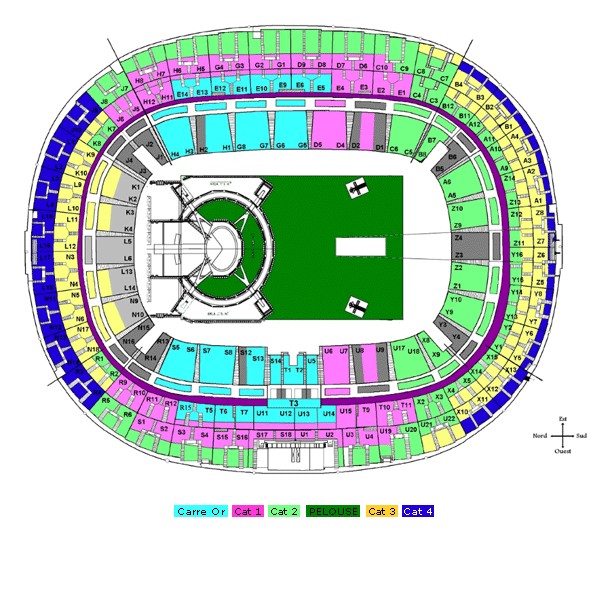 Photo annonce Place de concert U2 12 juillet