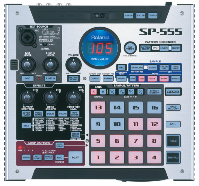Photo annonce Sampler SP 555 ROLAND