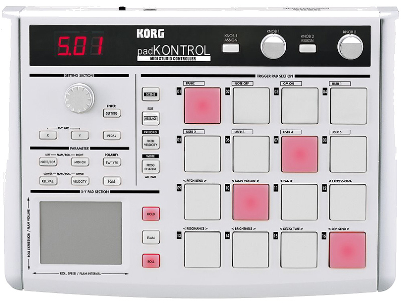 Photo annonce Controleur Midi Korg PadKontrol