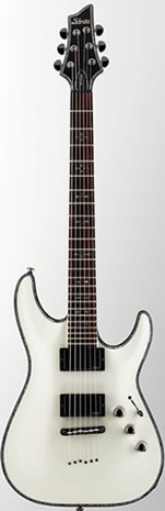 Photo annonce Schecter C 1 Hellraiser White