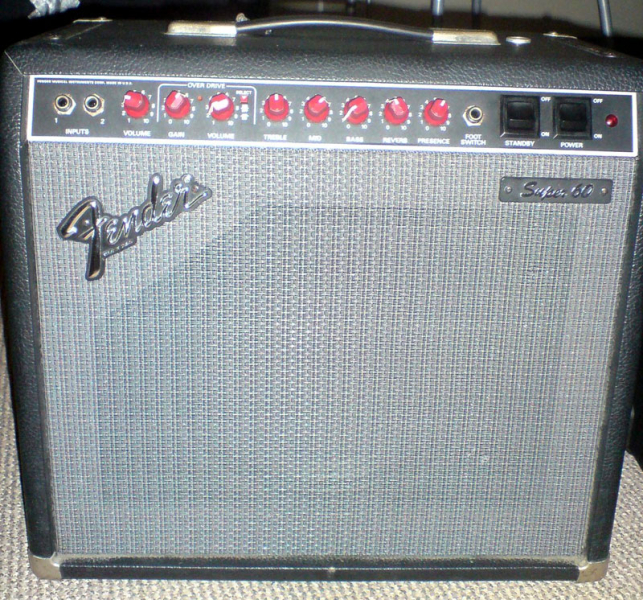 Photo : Ampli Fender Super 60