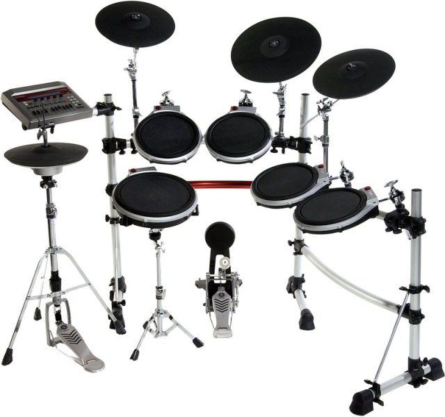 Photo : Yamaha DTXTREM II s & Double pedale MAPEX