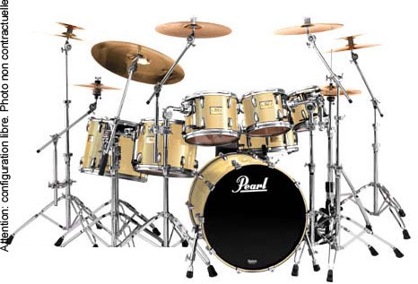 Photo annonce Pearl MMX 5 futs erable naturel