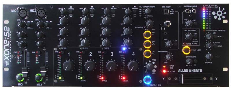 Photo annonce Console  DJ Allen & Heath Xone S2 & flight