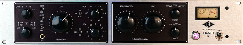 Photo annonce Preampli Micro UNIVERSAL AUDIO LA 610