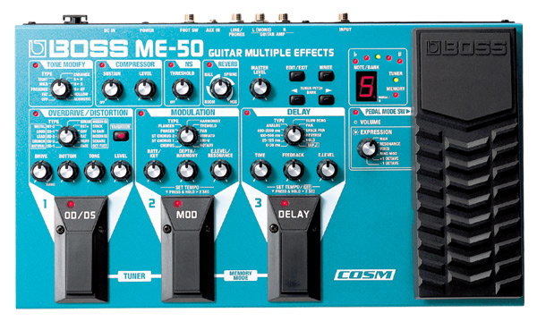 Photo annonce Pedalier ME 50 BOSS multi effets