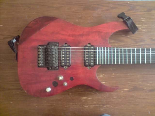 Photo annonce Ibanez 7 cordes 7620 custom