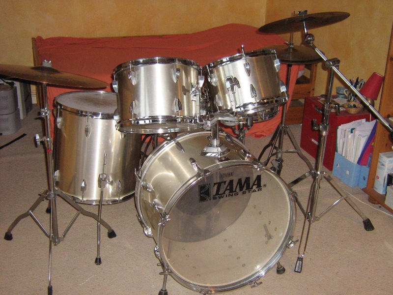 Photo annonce Tama Swingstar & Cymbales Meinl + Acc