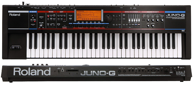 Photo annonce Synthetiseur Roland Juno G port USB