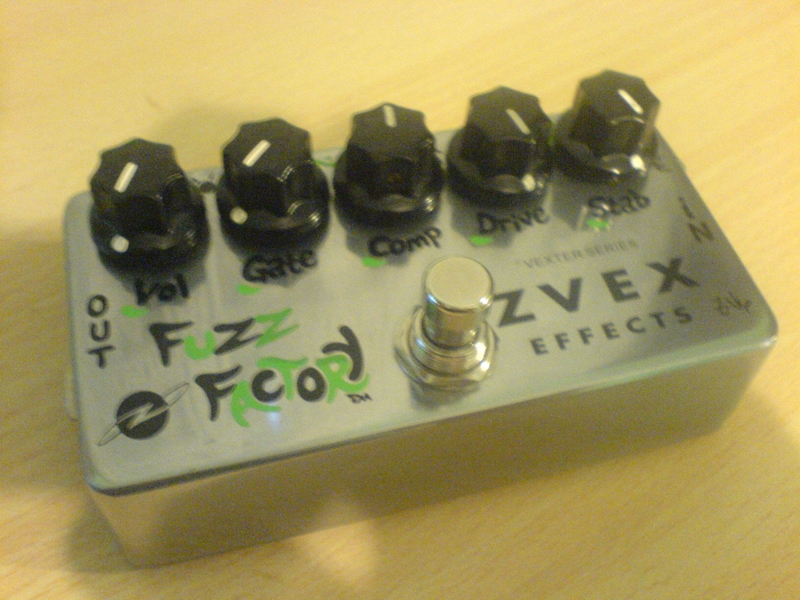 Photo annonce Zvex Fuzz Factory serie