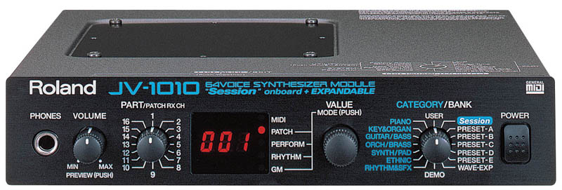 Photo : Module Roland JV 1010