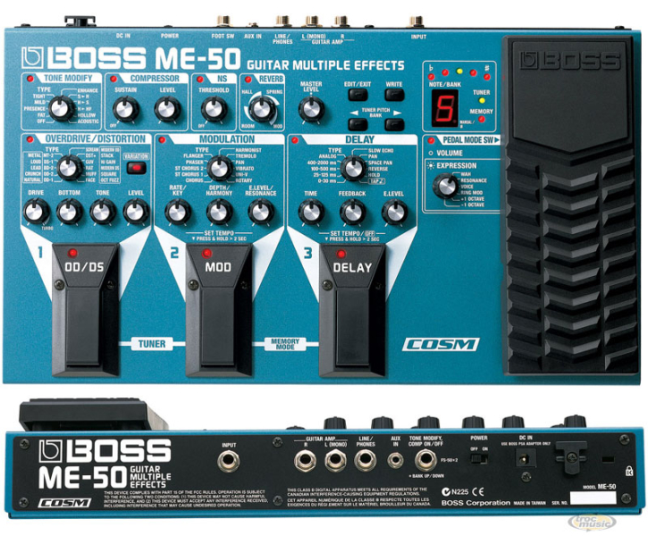 Photo annonce BOSS ME 50 Pedalier effets