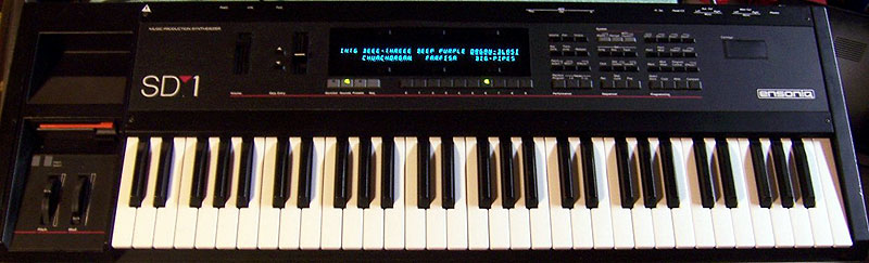 Photo annonce Ensoniq SD 1
