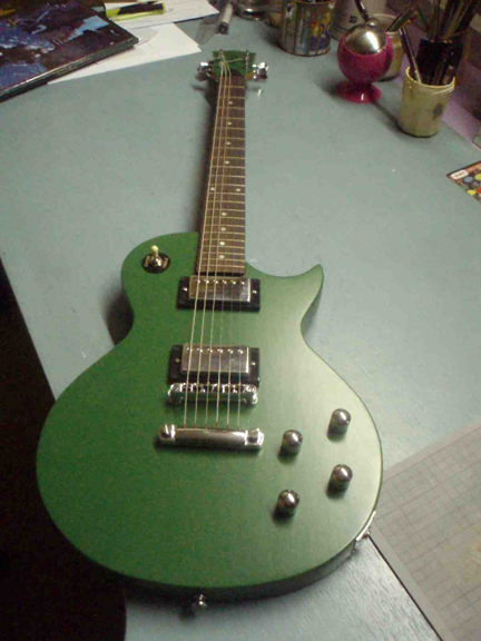 Photo annonce Epiphone Les Paul Junior & micros epiphone