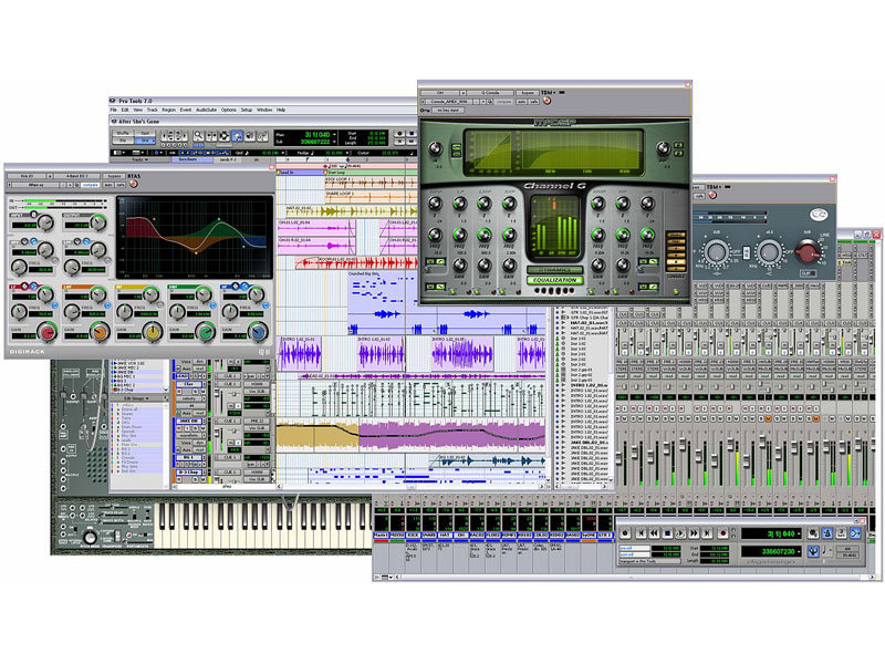 Photo : Studio Pro ProTools HD 7