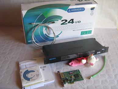 Photo annonce MOTU 24 IO & Carte PCI Express