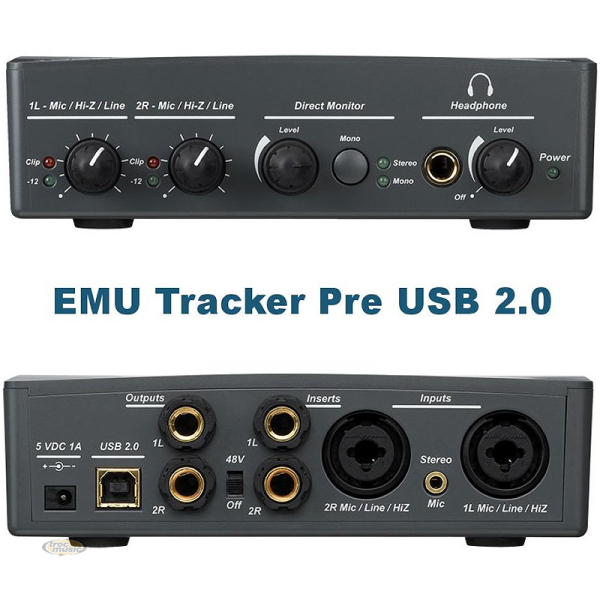 Photo annonce EMU TRACKER PRE USB