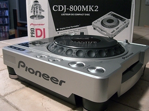 Photo : Pioneer CDJ 800 mk2 Lecteur Pro DJ