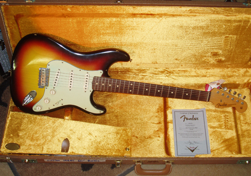 Photo : Fender Strat Custom Shop Sunburst