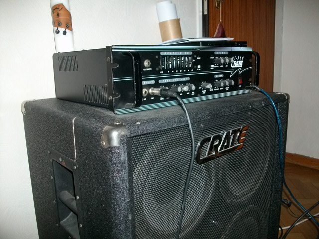 Photo annonce Ampli CRATE BT 350 & CAB 4X10
