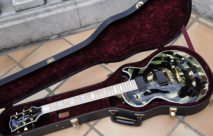Photo : Gibson L P Zakk Wylde Camo