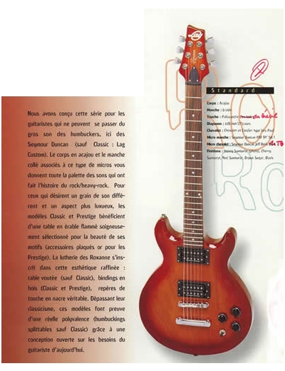 Photo : LAG Roxanne Standard sunburst