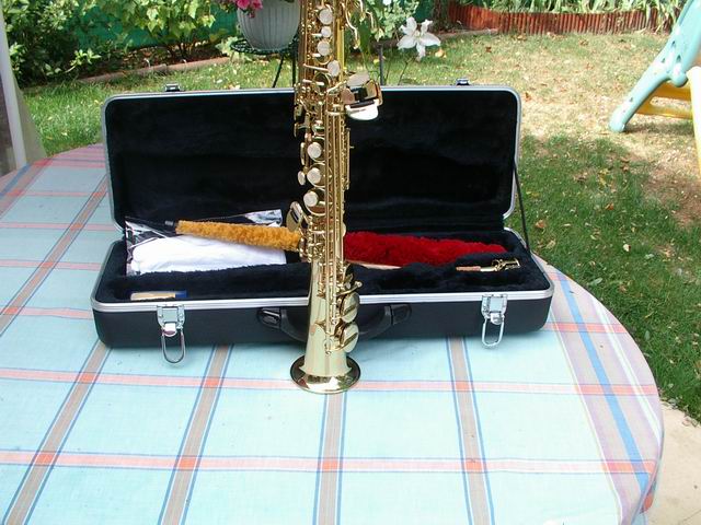 Photo annonce Saxophone Soprano & Etui rigide + accessoires