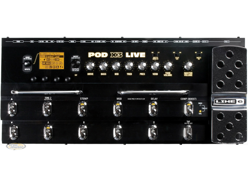 Photo : LINE 6 POD X3 LIVE