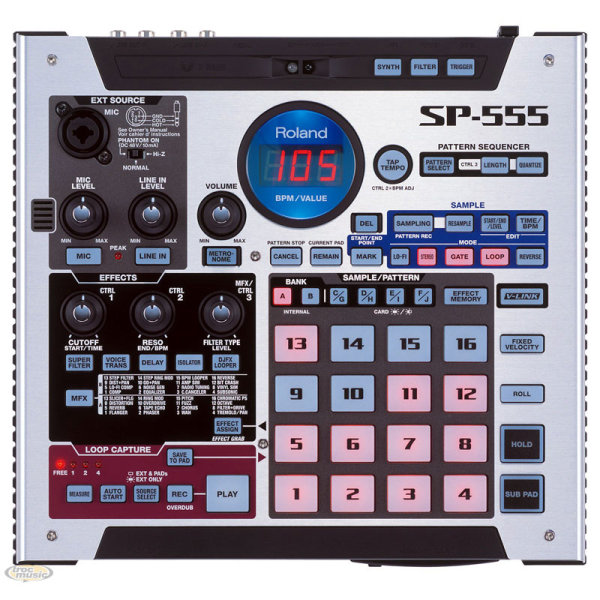 Photo : ROLAND SP 555 Echantillonneur