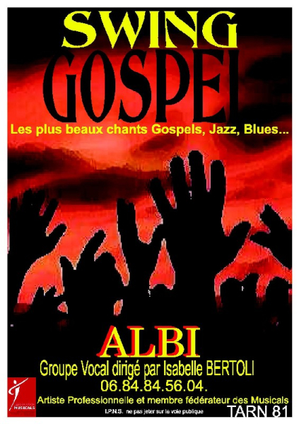 Photo annonce CONCERTS SWING GOSPEL