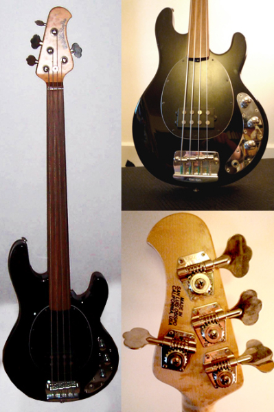 Photo annonce MusicMan Stingray 4c Fretless