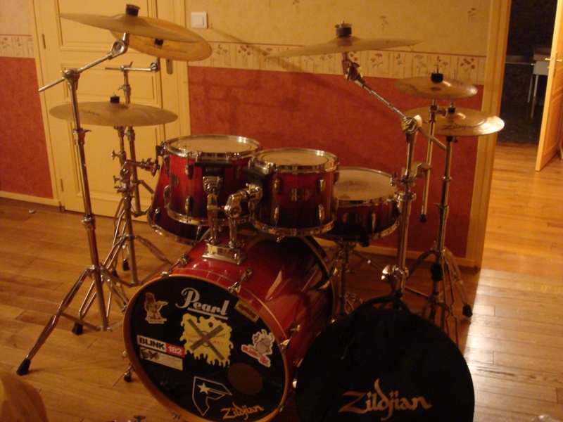 Photo : CYMBALES Zildjian & Sabian + PIEDS