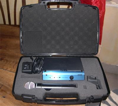 Photo : Micro sans fil Shure SM58 HF & UT 4 Diversity