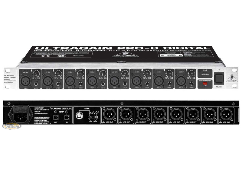 Photo annonce Convertisseur Behringer ADA8000