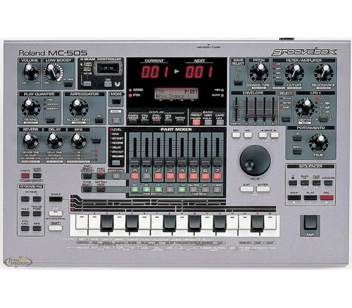 Photo annonce Roland Groovebox Mc 505
