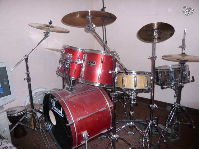 Photo annonce Batterie Pearl & Cymbales Sabian
