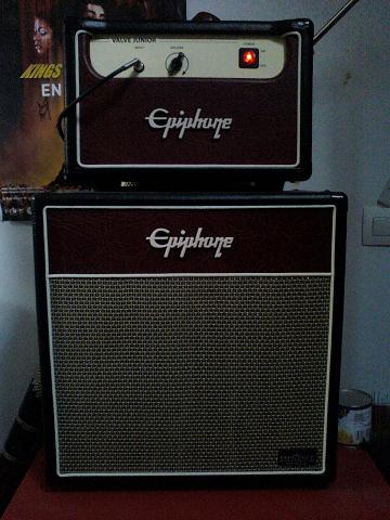 Photo annonce Epiphone Valve Junior tete & baffle