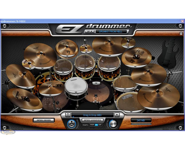 Photo annonce Toontrack Drumkit From Hell EZ Expansion