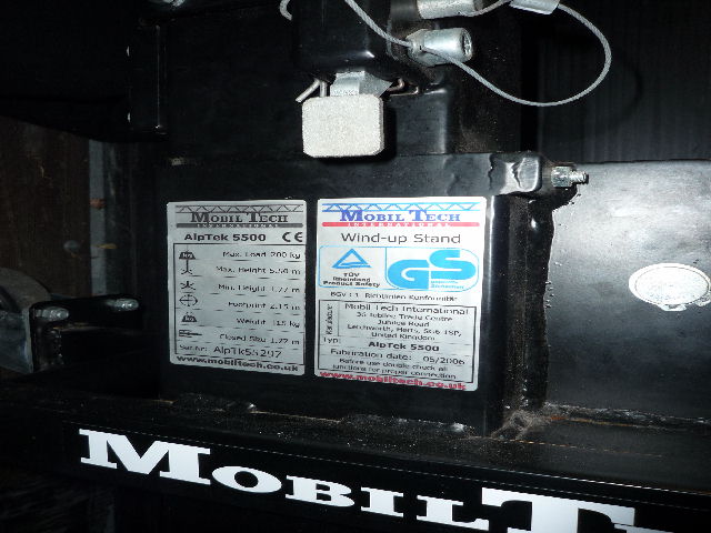 Photo annonce Pieds Mobiltech Altech 5500 & Te