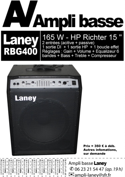Photo : LANEY RBG400
