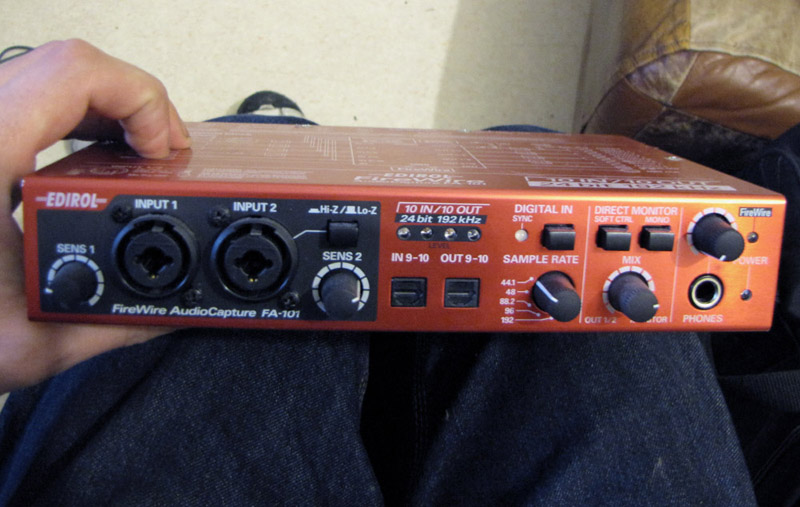 Photo annonce EDIROL FA 101 Interface Audio