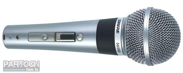 Photo : MICRO Shure 565SD chant