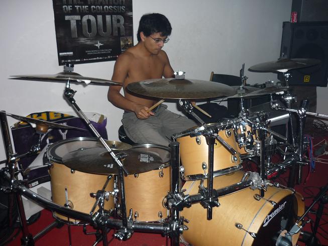 Photo : Set Cymbales Paiste Rude