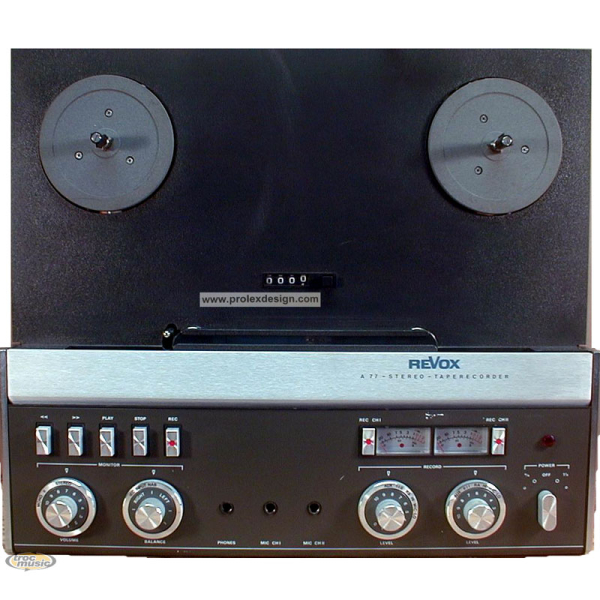 Photo annonce Magnetophone a bande REVOX A77