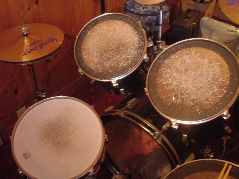 Photo : TAMA Swingstar & 4 cymballes