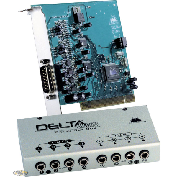 Photo : Interface Enregistrement M Audio Delta 44