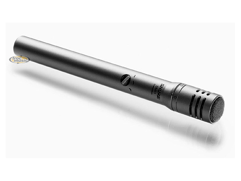 Photo : 2 Shure SM81LC